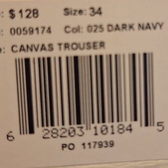 Navy blue Ben Sherman pants - Picture 6 of 6